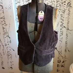 FINAL - Old Navy Corduroy Vest Plum XL